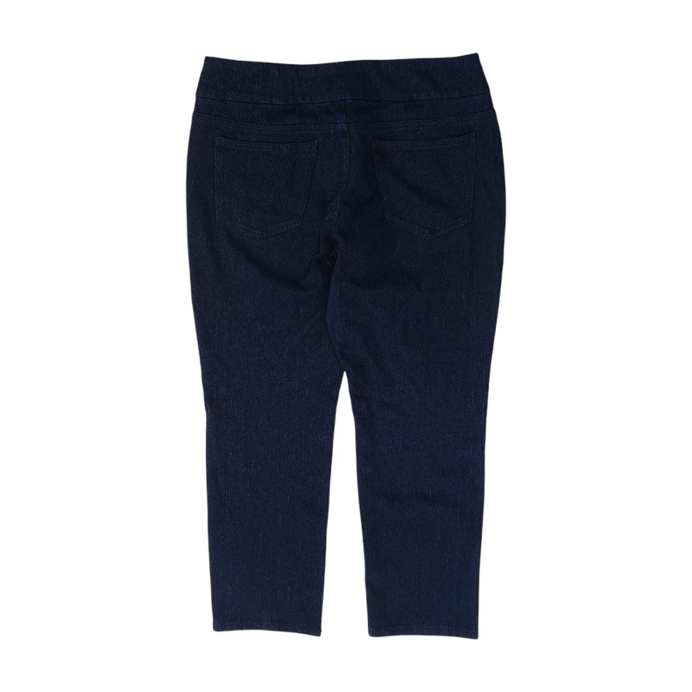 Navy Petite Straight Jeans - Image 2
