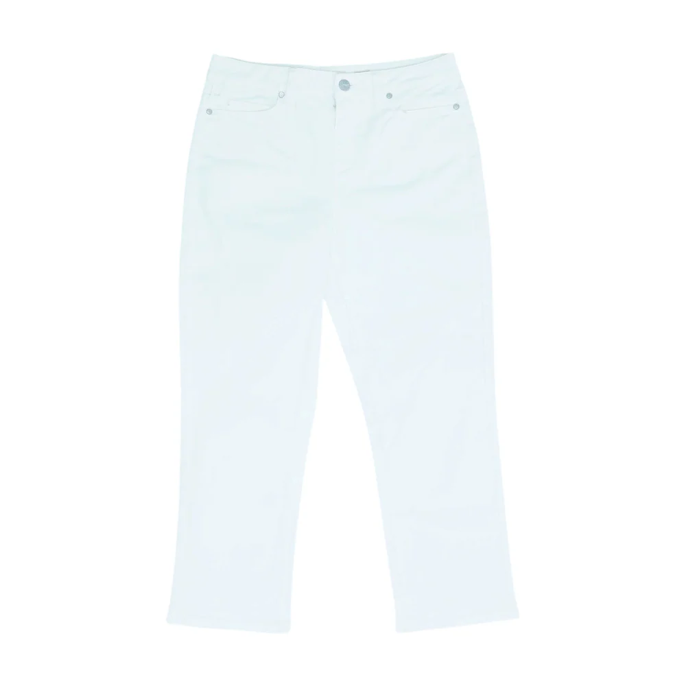 White Straight Jeans