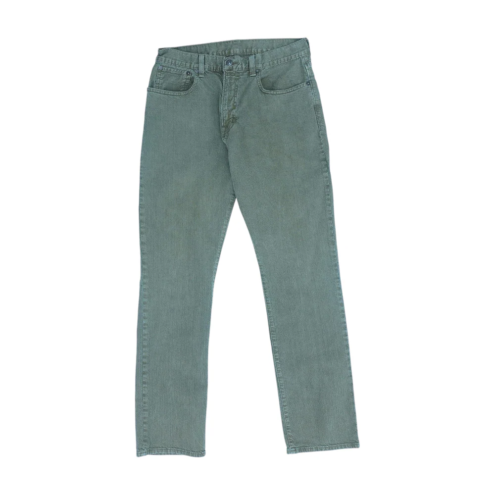 Green Regular Jeans