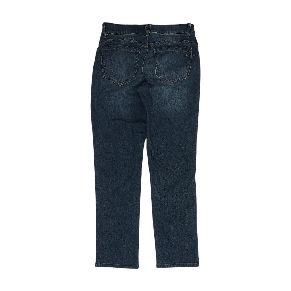 Blue Petite Straight Jeans - Image 2
