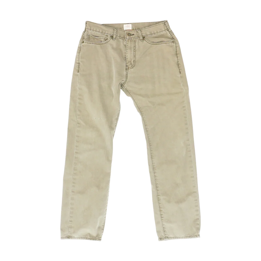 Brown Straight Jeans