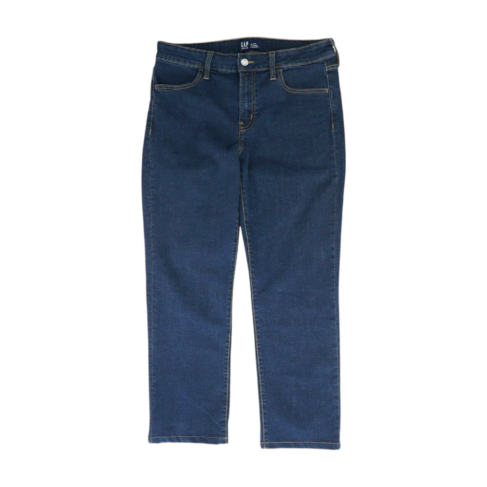 Navy Straight Jeans