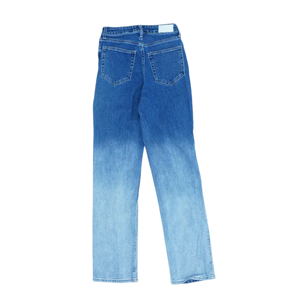 Blue Ombre Straight Jeans - Image 2