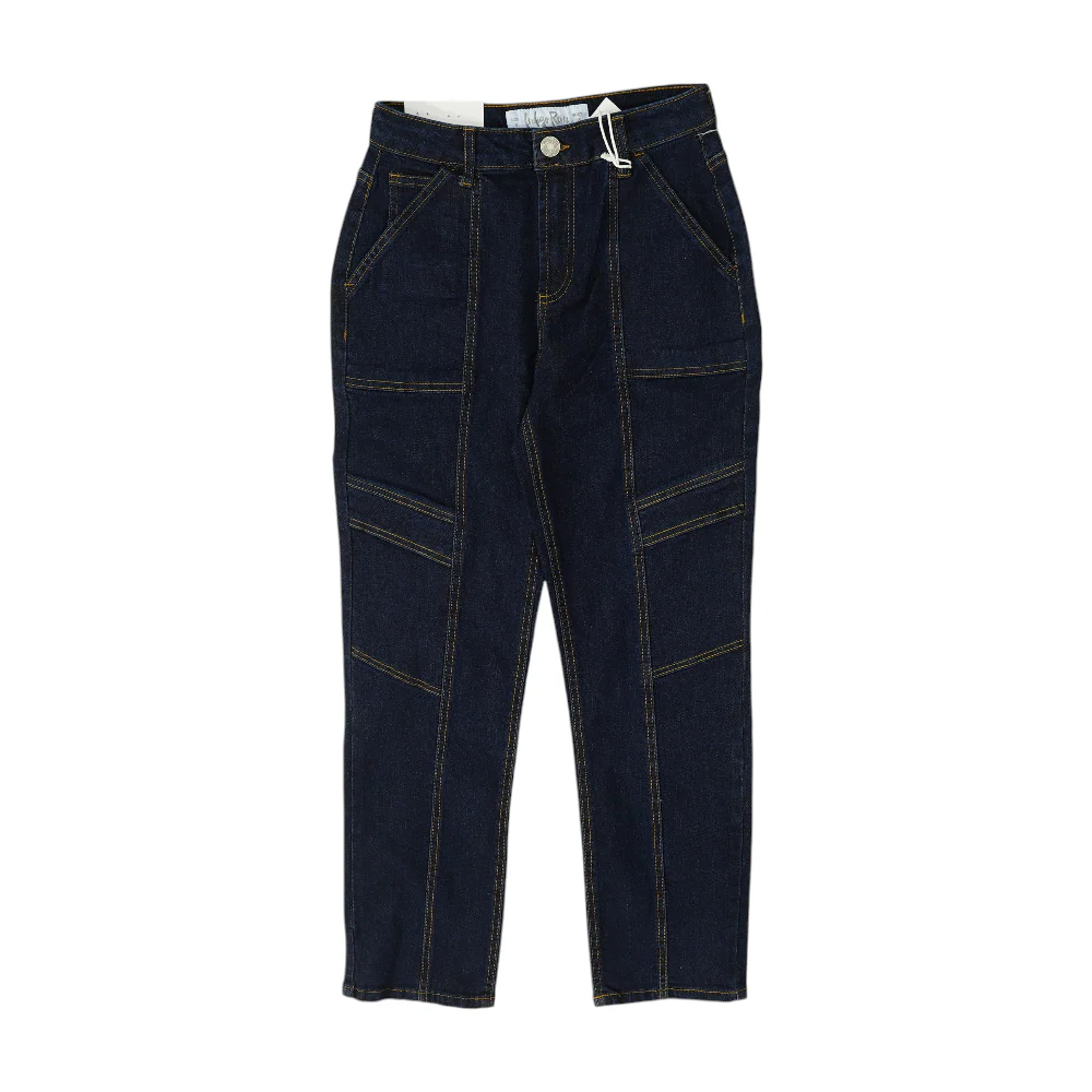Indigo Straight Jeans