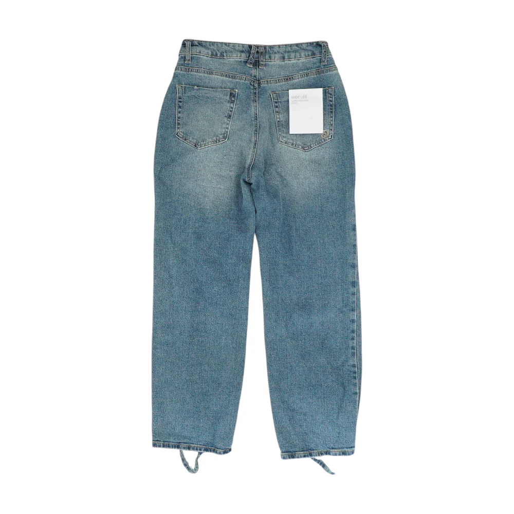 Blue Wide Leg Jeans - Image 2