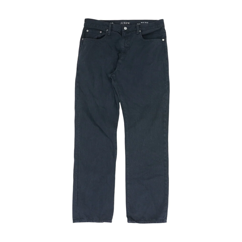 Navy Straight Jeans