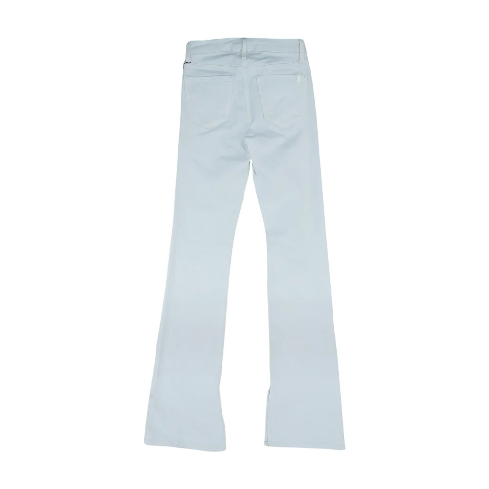White Bootcut Jeans - Image 2