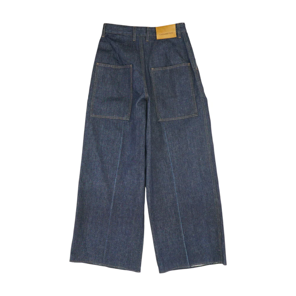 Blue Wide Leg Jeans - Image 2