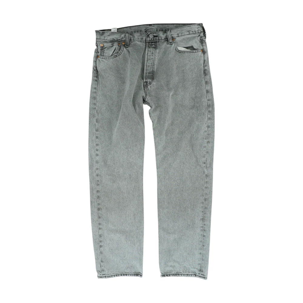 501 Black Straight Jeans