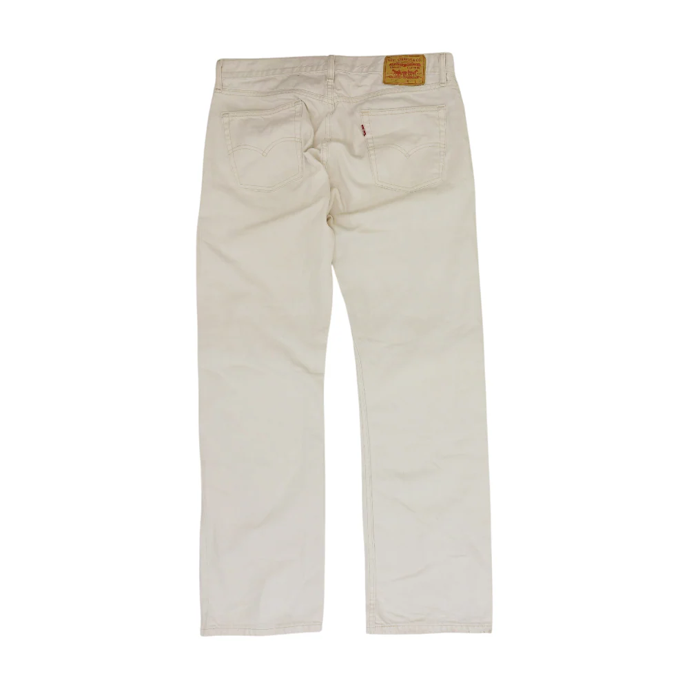 514 White Straight Jeans - Image 2