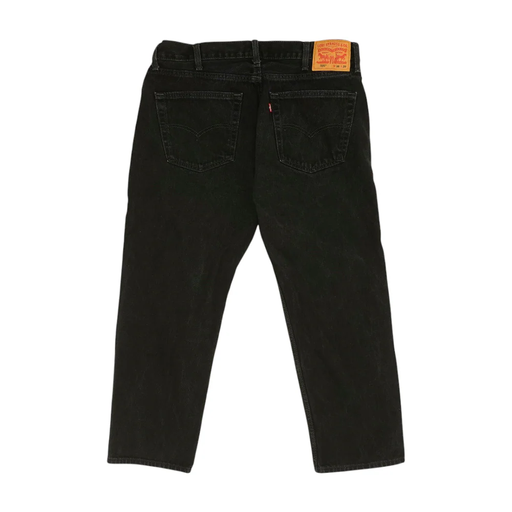 505 Black Regular Jeans - Image 2