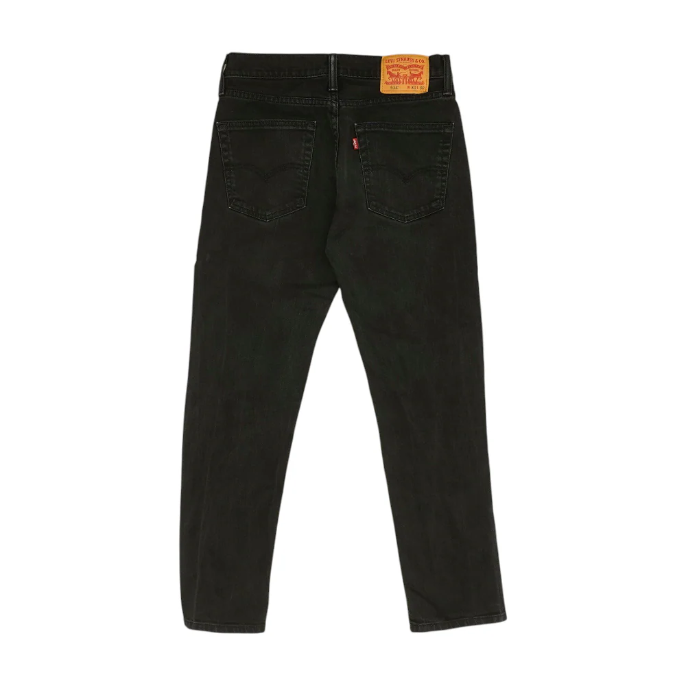 514 Black Straight Jeans - Image 2