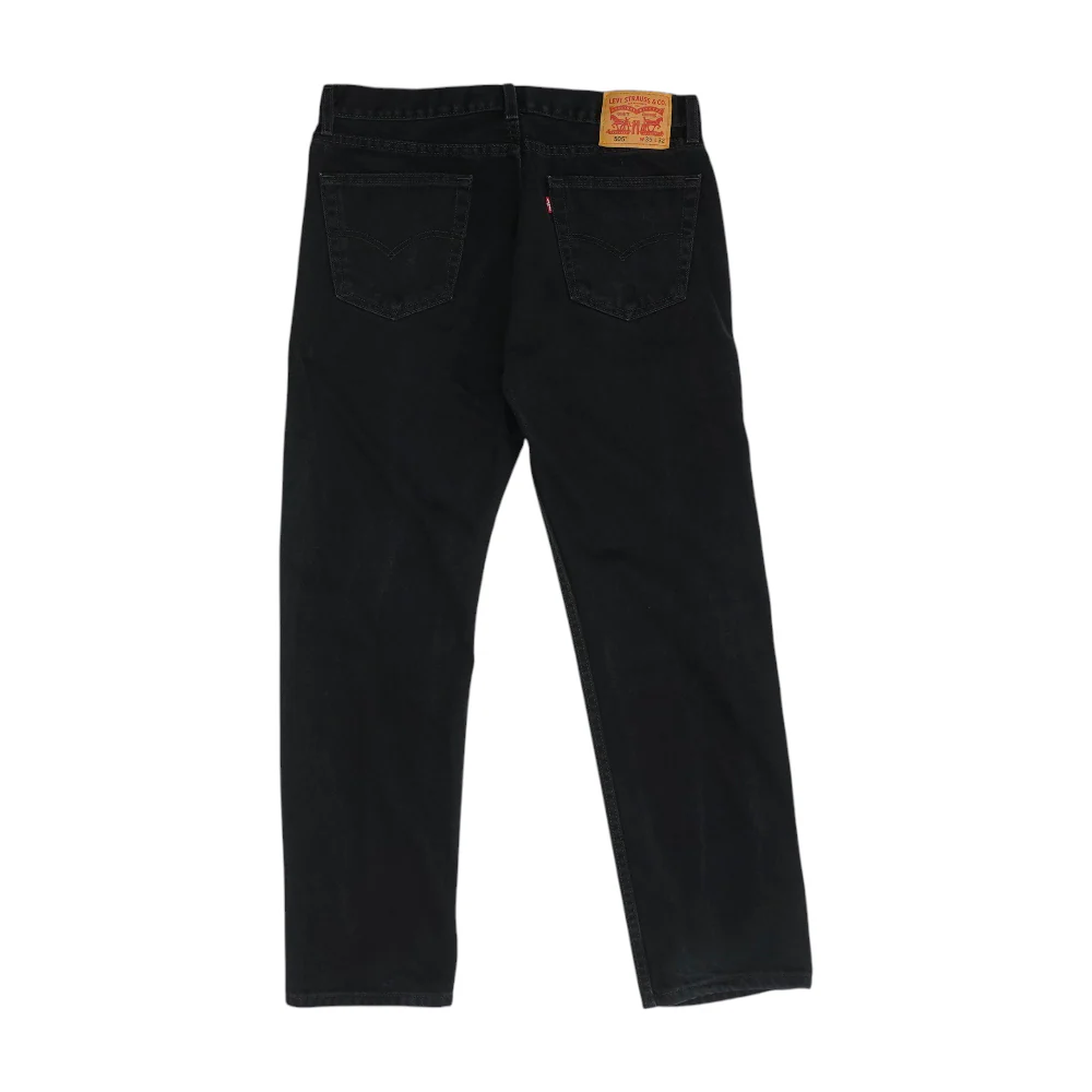 505 Black Regular Jeans - Image 2
