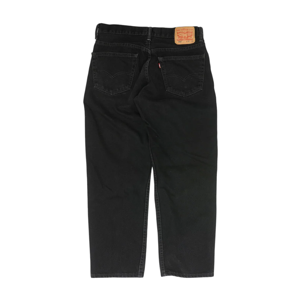 550 Black Relaxed Jeans - Image 2