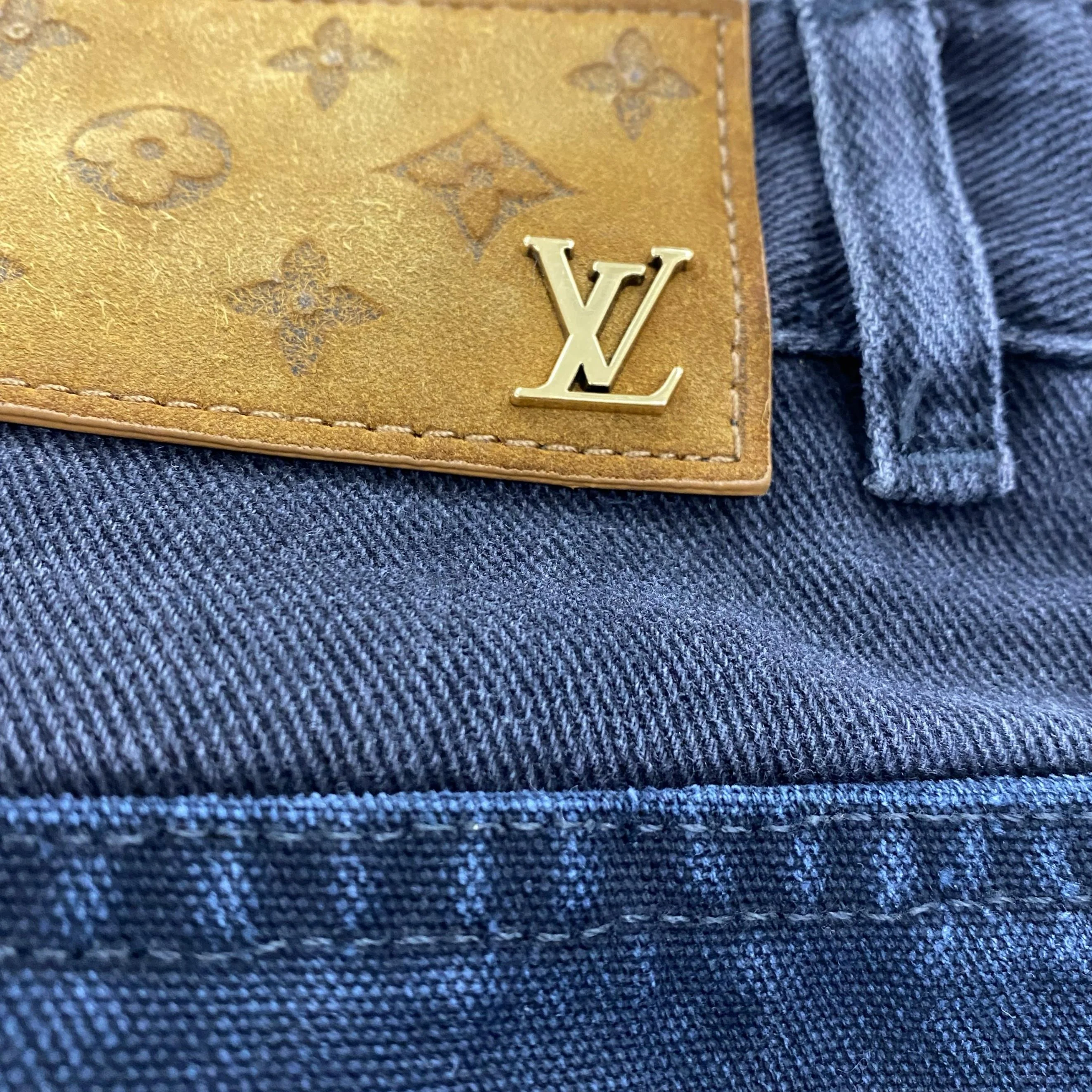Spring-Summer 2024 Collection By Pharrell Williams Monogram Pocket Relaxed-Fit Jean - Image 4