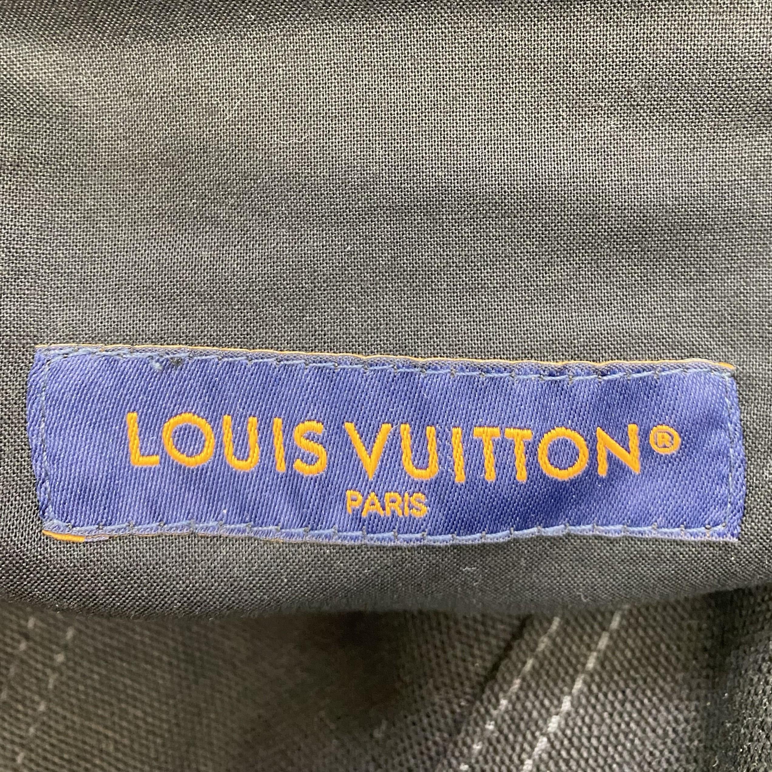 2025 Collection By Pharrell Williams LV Embroidered Pocket Relaxed-Fit Jean - Image 4