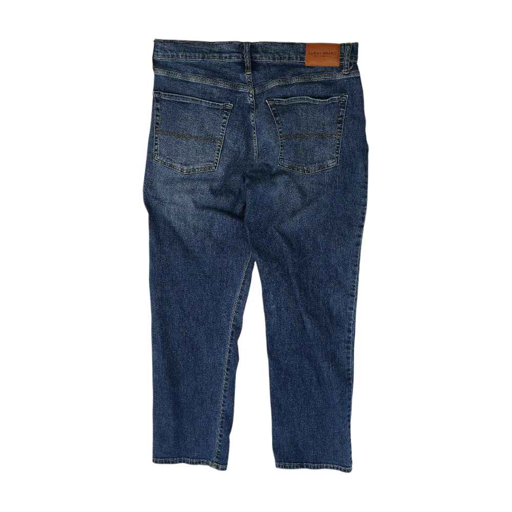 Navy Straight Jeans - Image 2