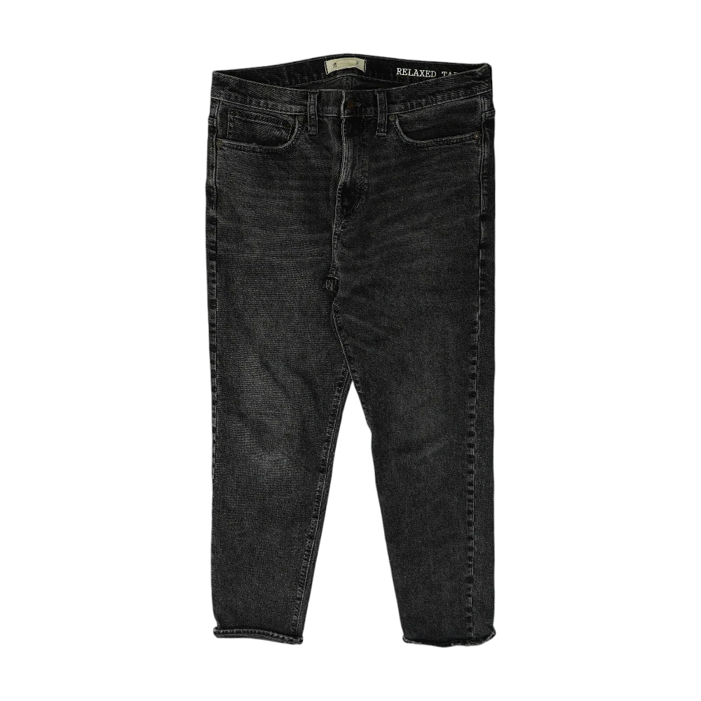 Black Tapered Jeans