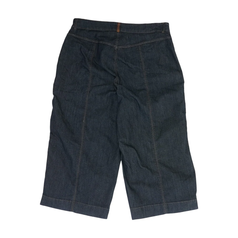 Black Plus Wide Leg Jeans - Image 2