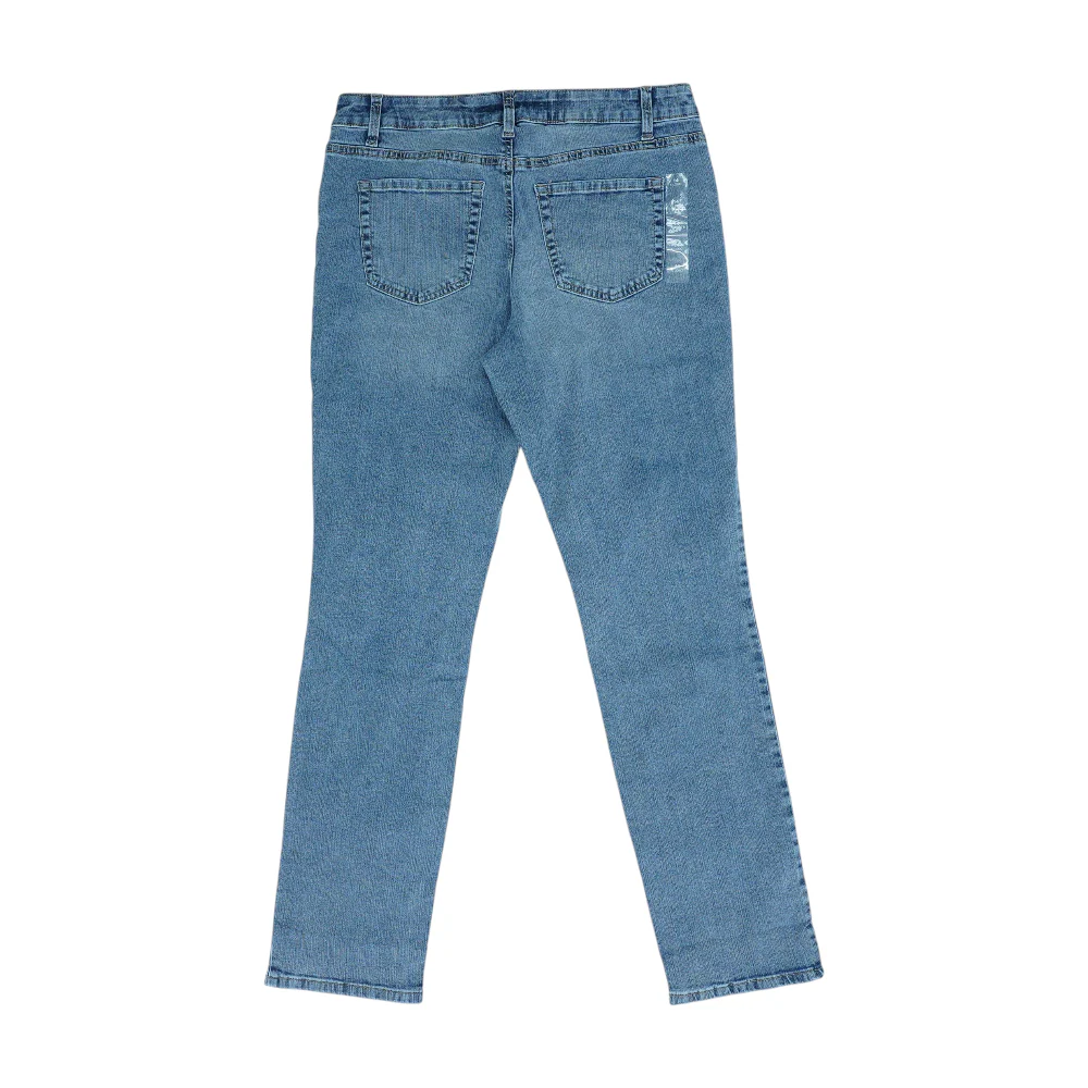 Blue Long Slim Jeans - Image 2