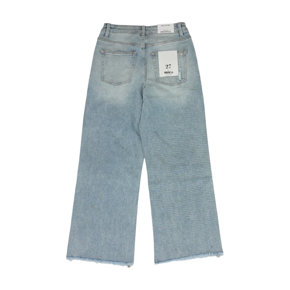 Blue Wide Leg Jeans - Image 2