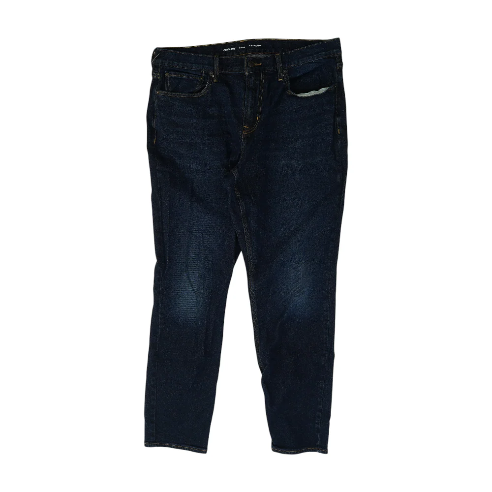 Navy Athletic Jeans