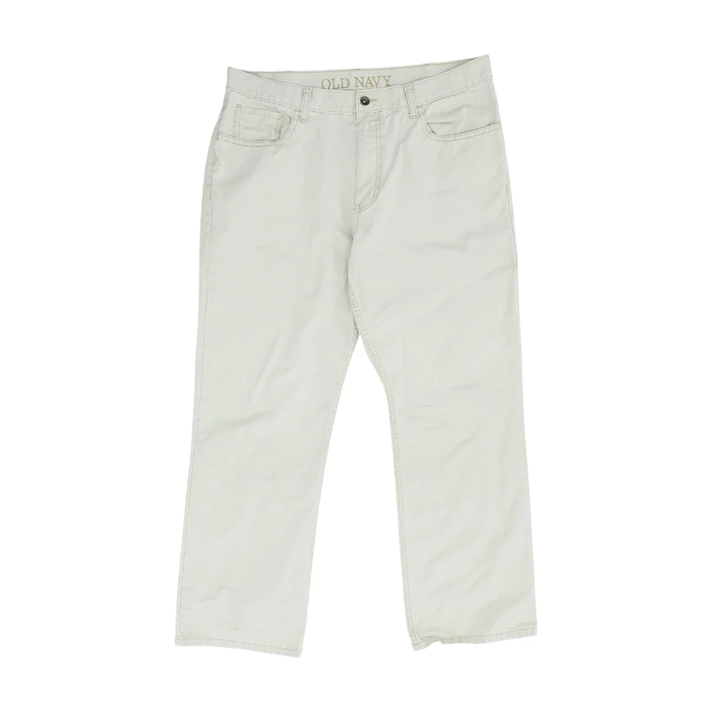 Beige Loose Jeans