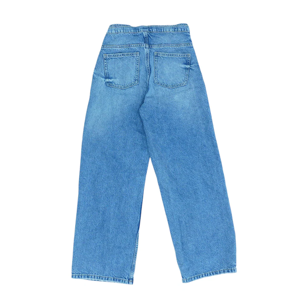 Blue Wide Leg Jeans - Image 2