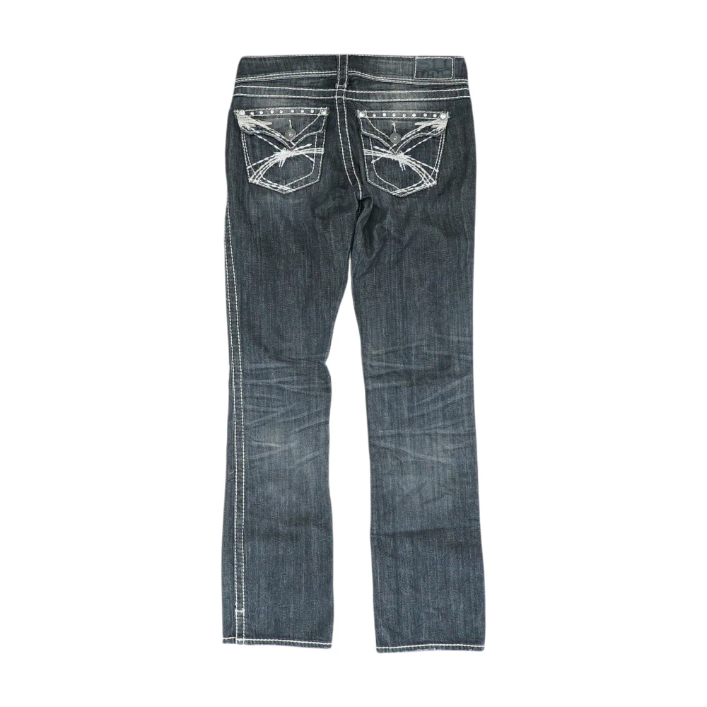 Black Bootcut Jeans - Image 2