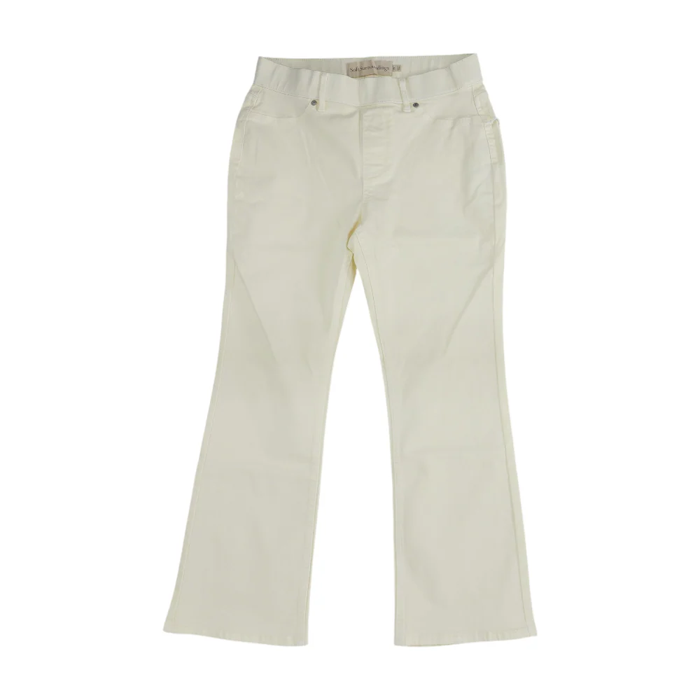Ivory Petite Straight Jeans