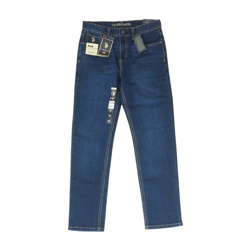Blue Straight Jeans