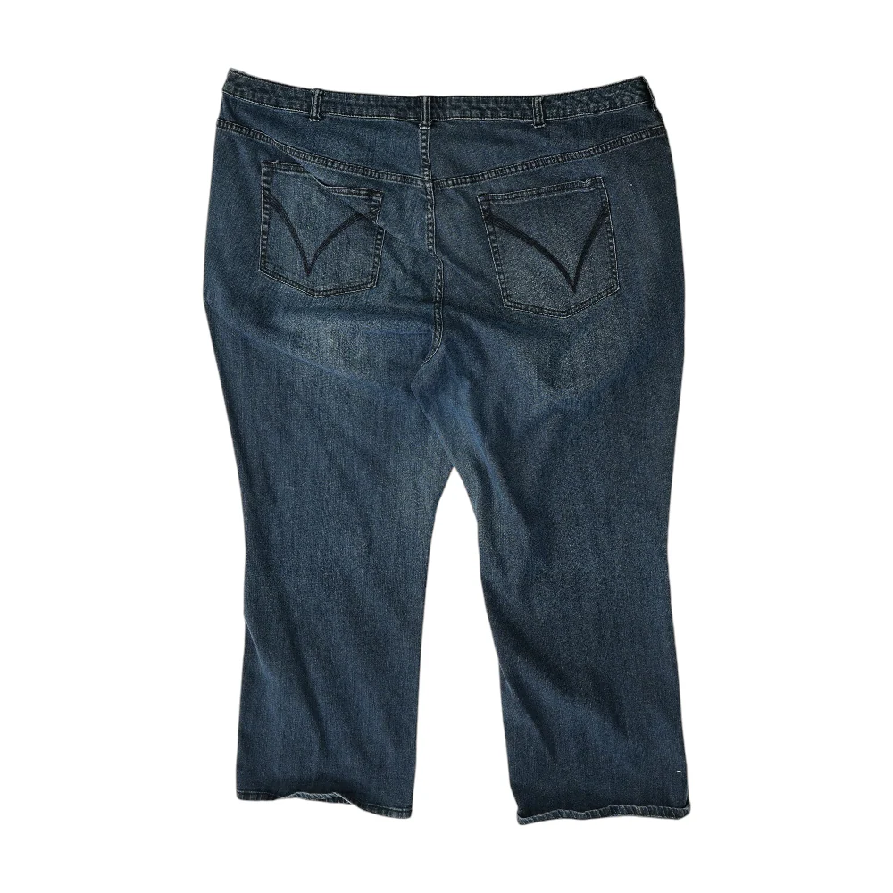 Navy Plus Straight Jeans - Image 2