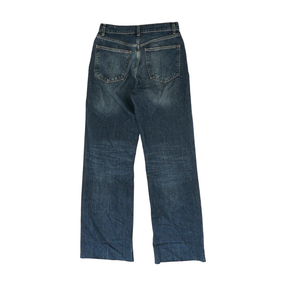 Navy Wide Leg Jeans - Image 2