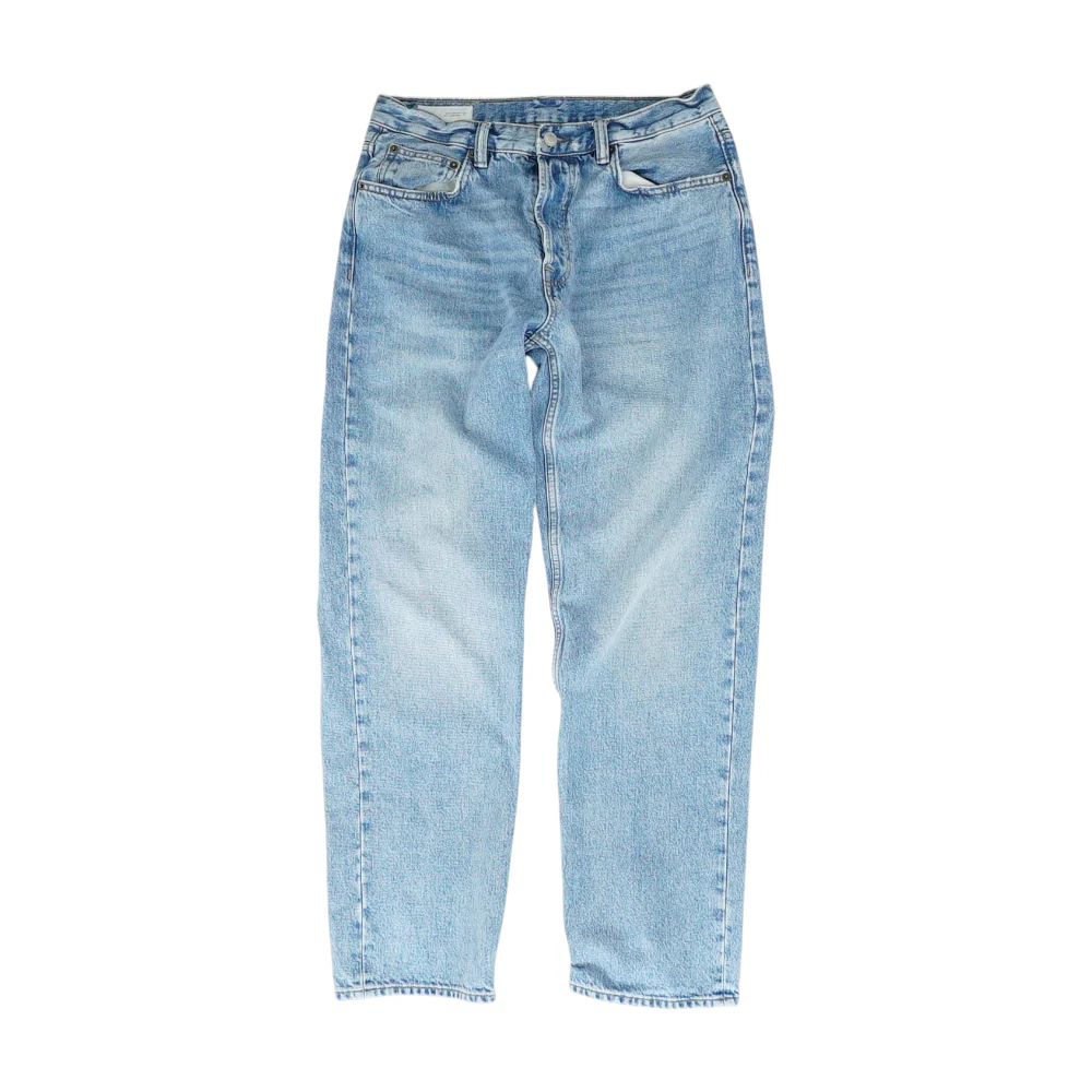 Blue Straight Jeans