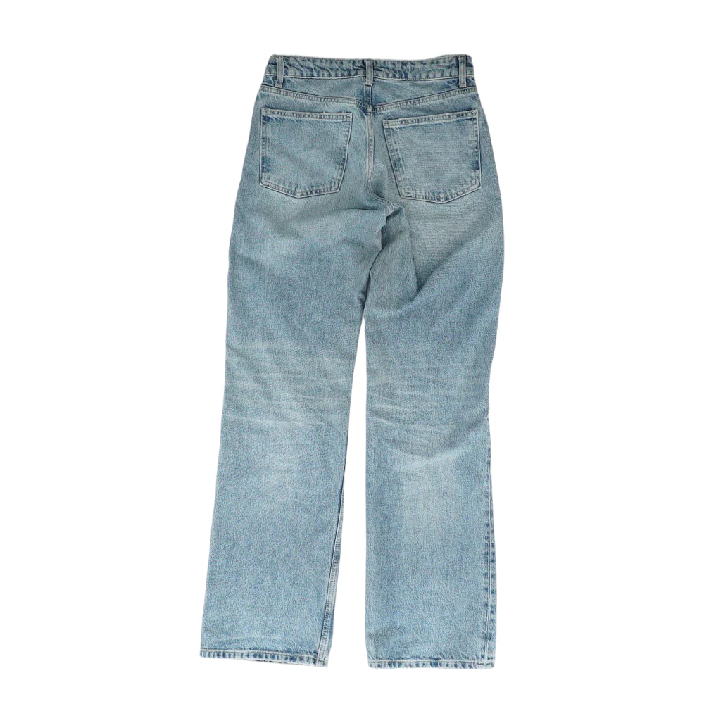 Blue Wide Leg Jeans - Image 2