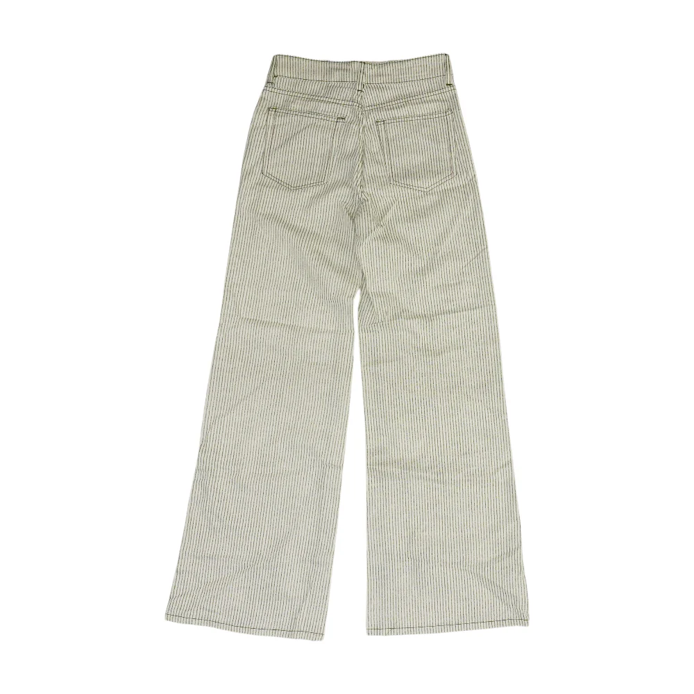 White Striped Jeans - Image 2