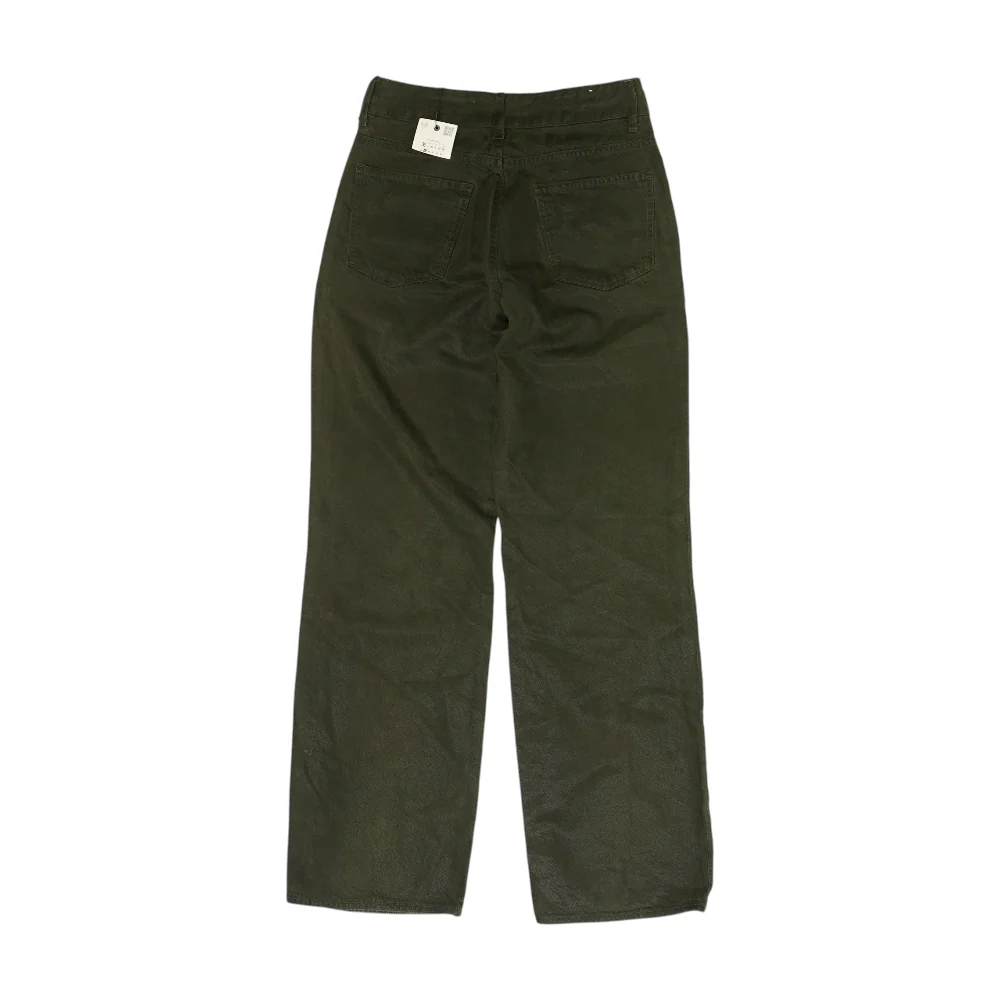 Gray Wide Leg Jeans - Image 2