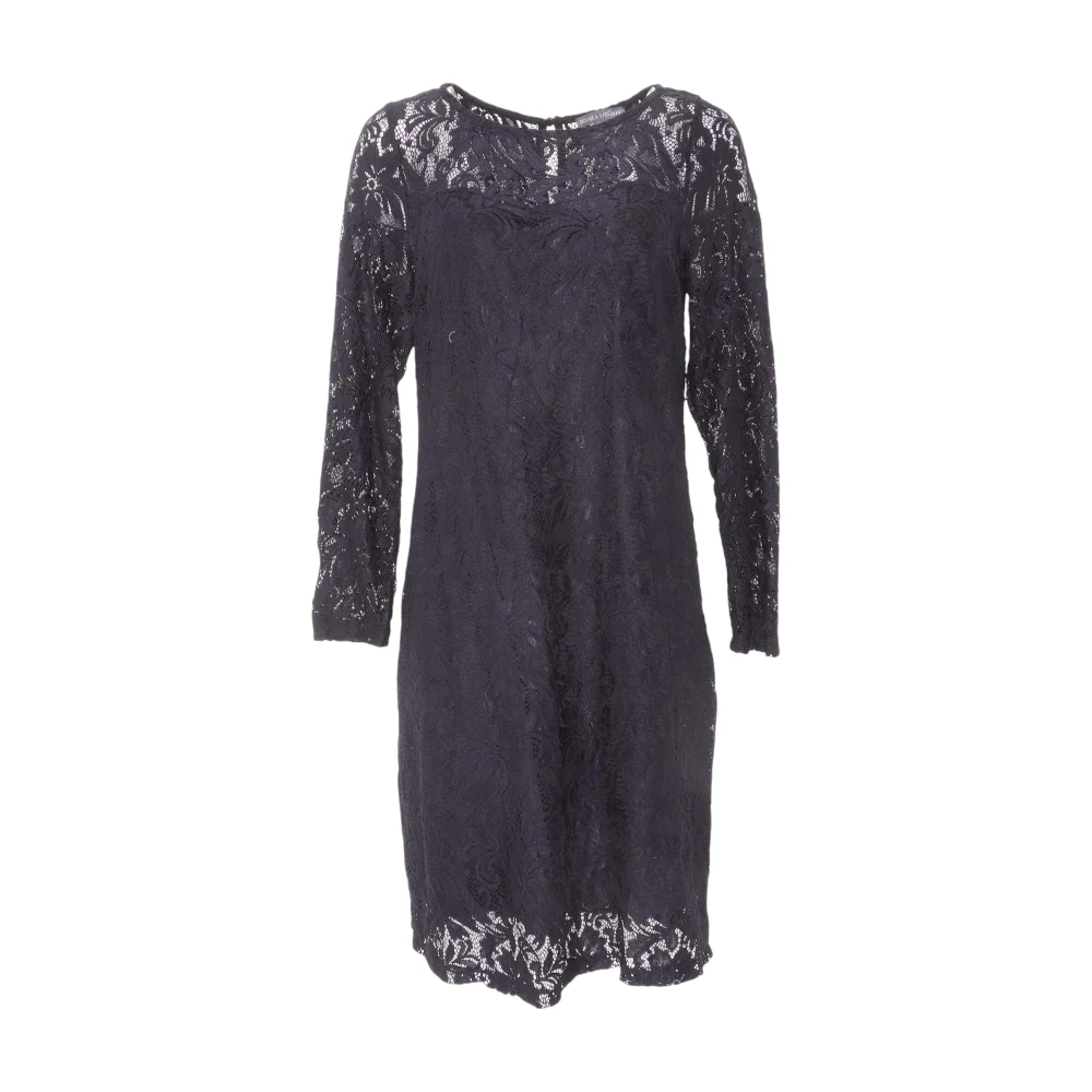 Navy Plus Midi Dress