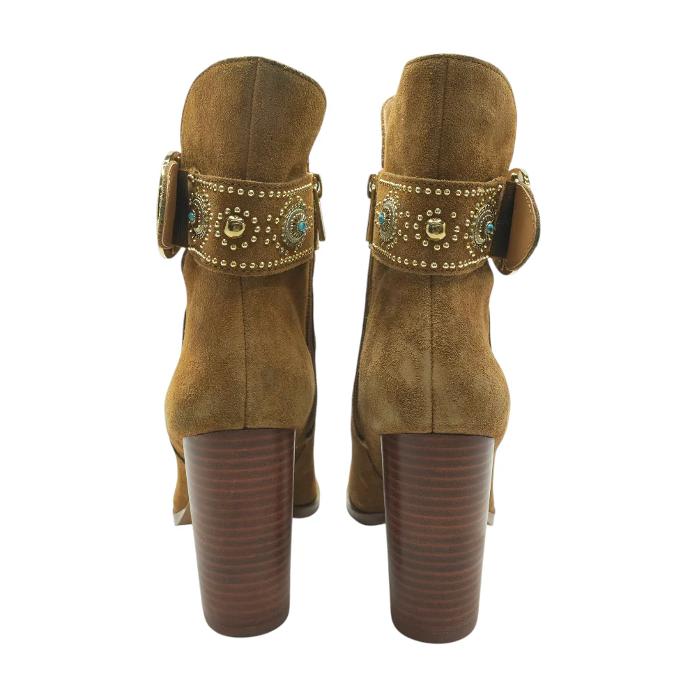 Tan Ankle Boots - Image 2