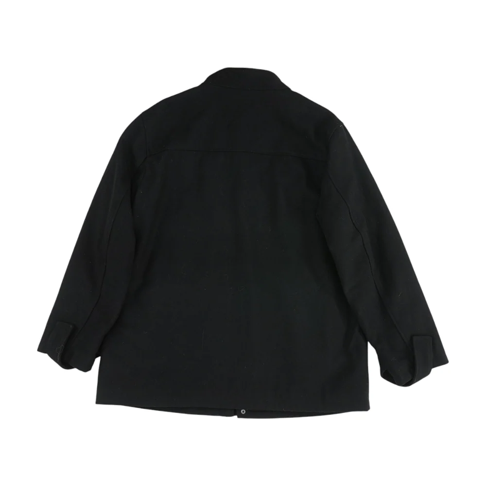 Black Solid Jacket - Image 2