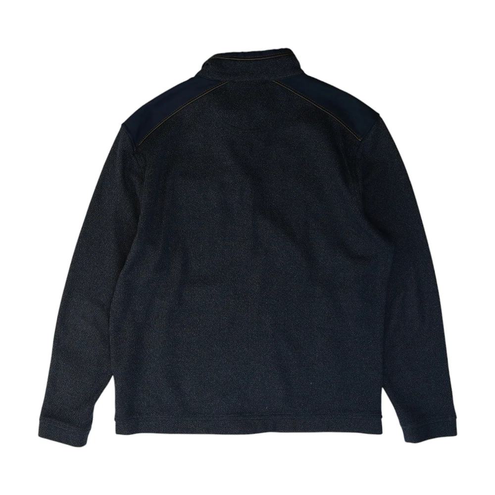 Navy Solid Jacket - Image 2