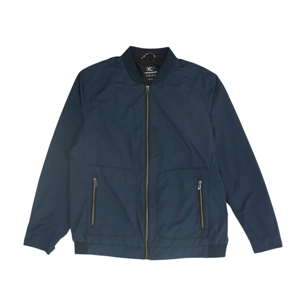 Navy Solid Jacket