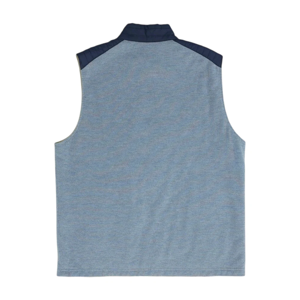 Blue Color Block Vest - Image 2
