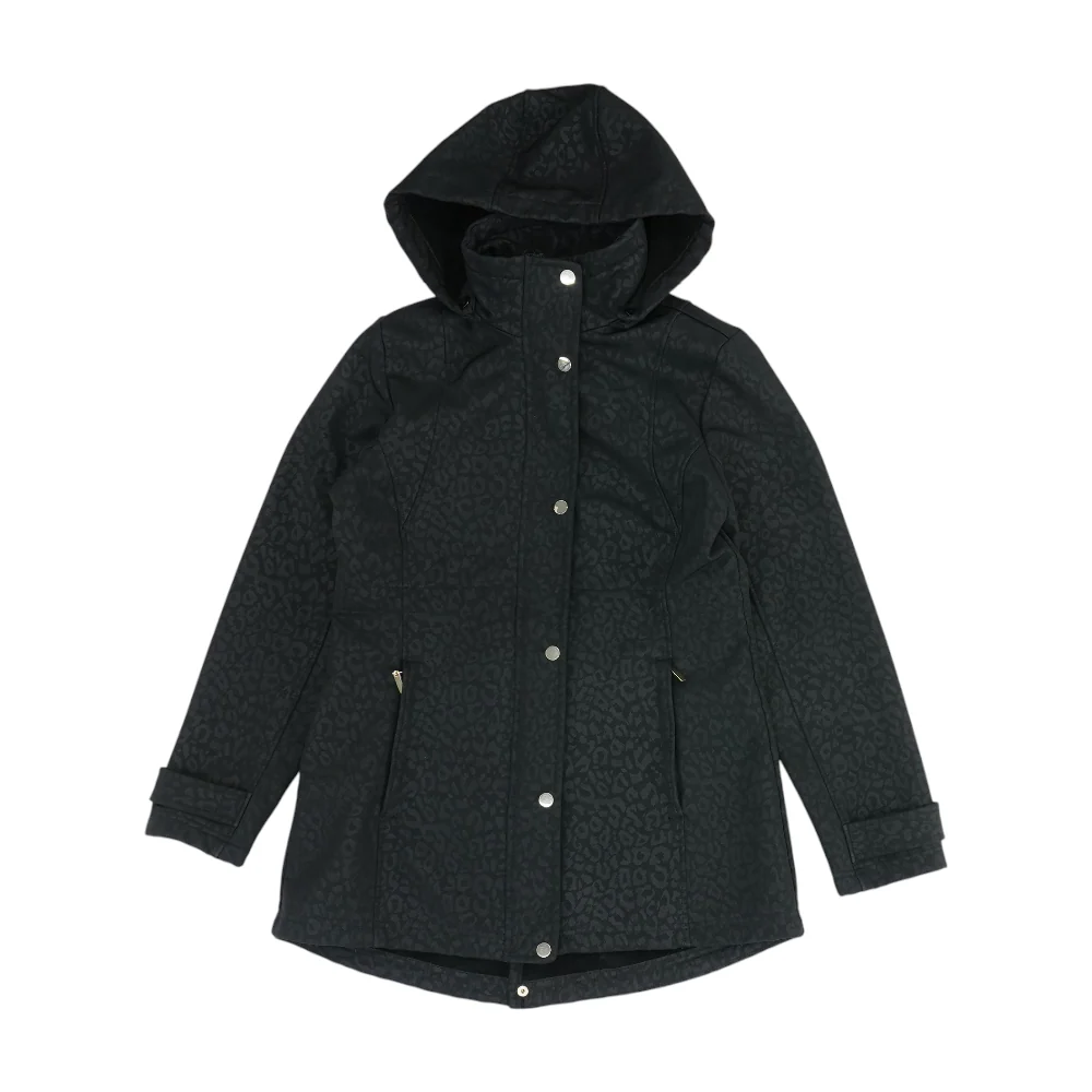 Black Animal Print Jacket