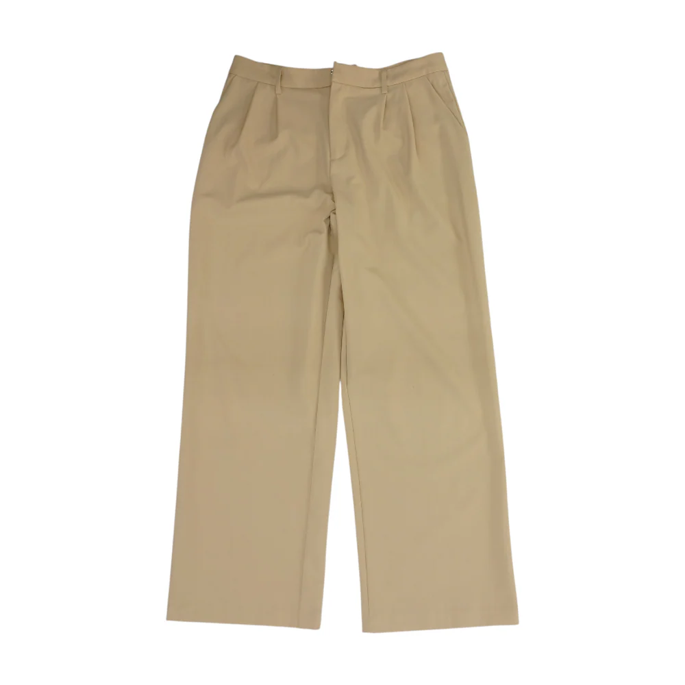 Beige Regular Pants