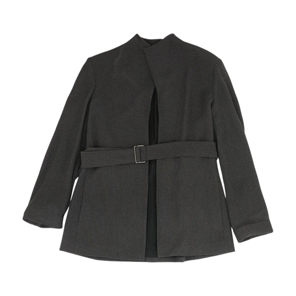 Black Abstract Blazer
