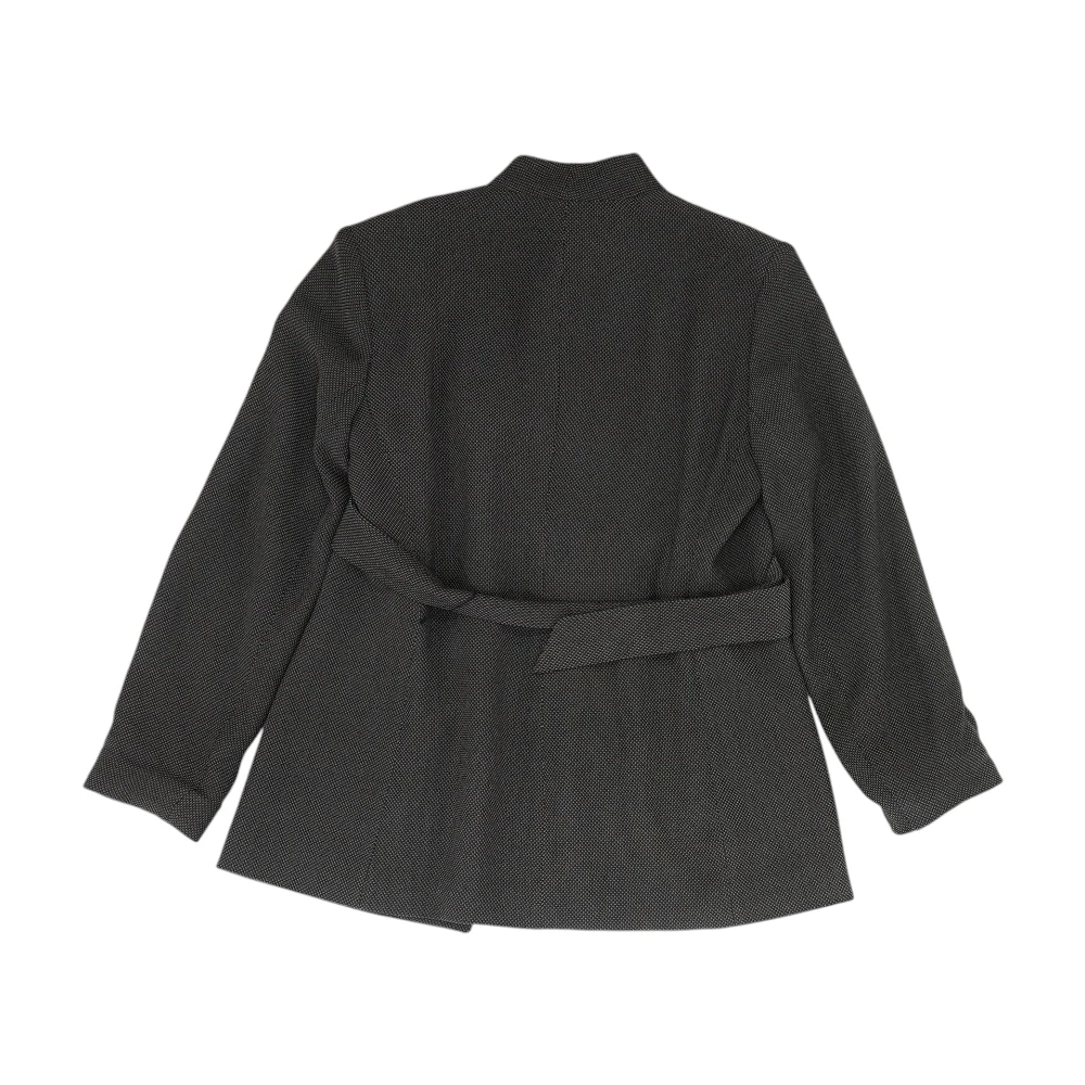 Black Abstract Blazer - Image 2