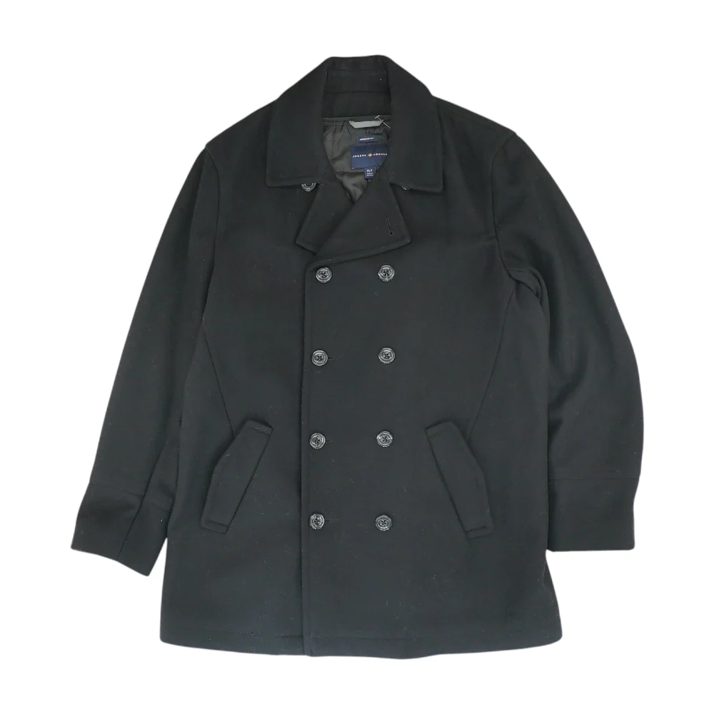Black Tall Solid Coat