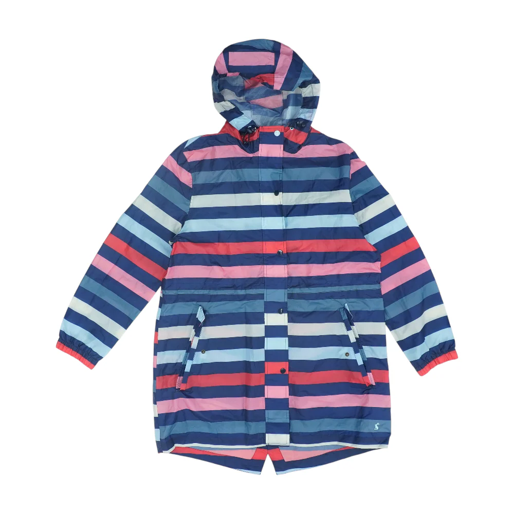 Multi Striped Rain Jacket