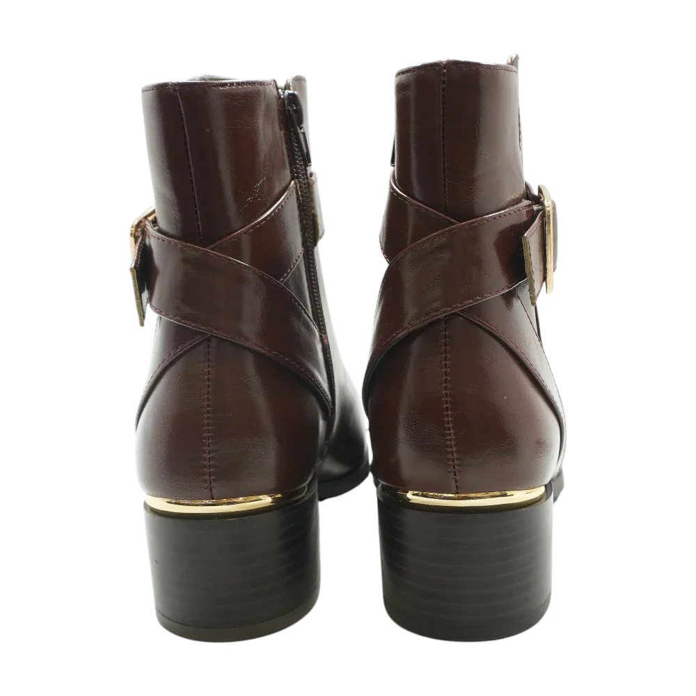Brown Ankle Boots - Image 2